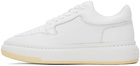 MM6 Maison Margiela White Platform Sneakers