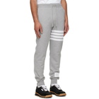Thom Browne Gray Classic Loopback 4-Bar Sweatpants