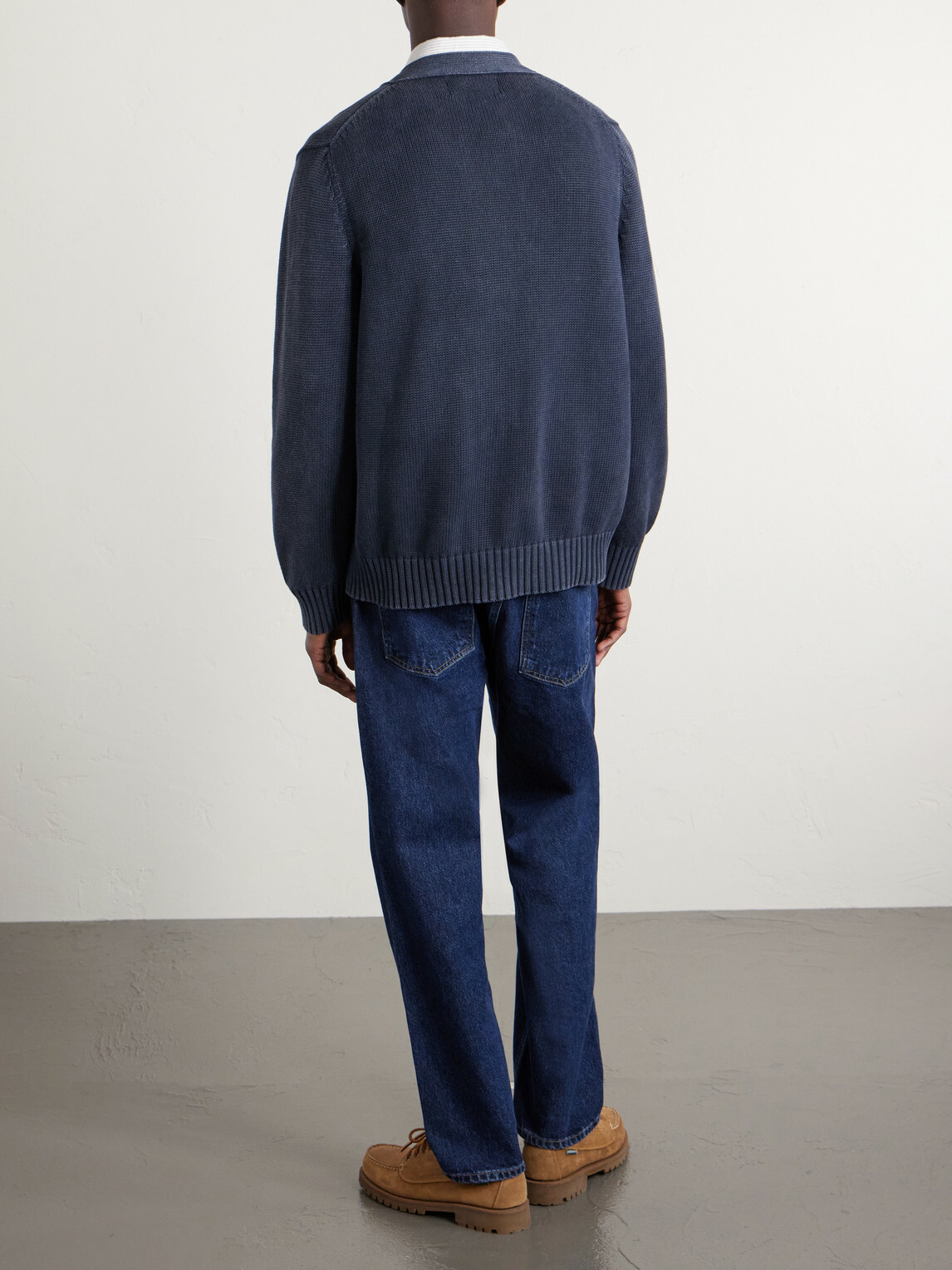 Corridor - Organic Cotton Cardigan - Black