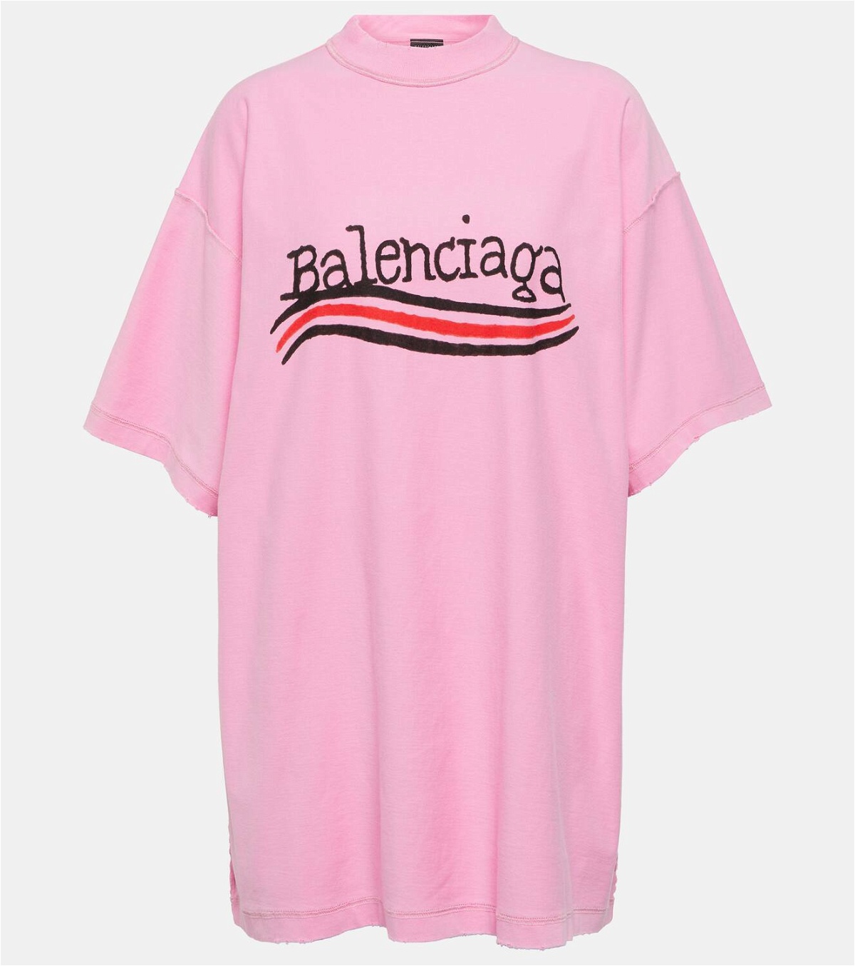 Balenciaga Logo cotton jersey T-shirt Balenciaga