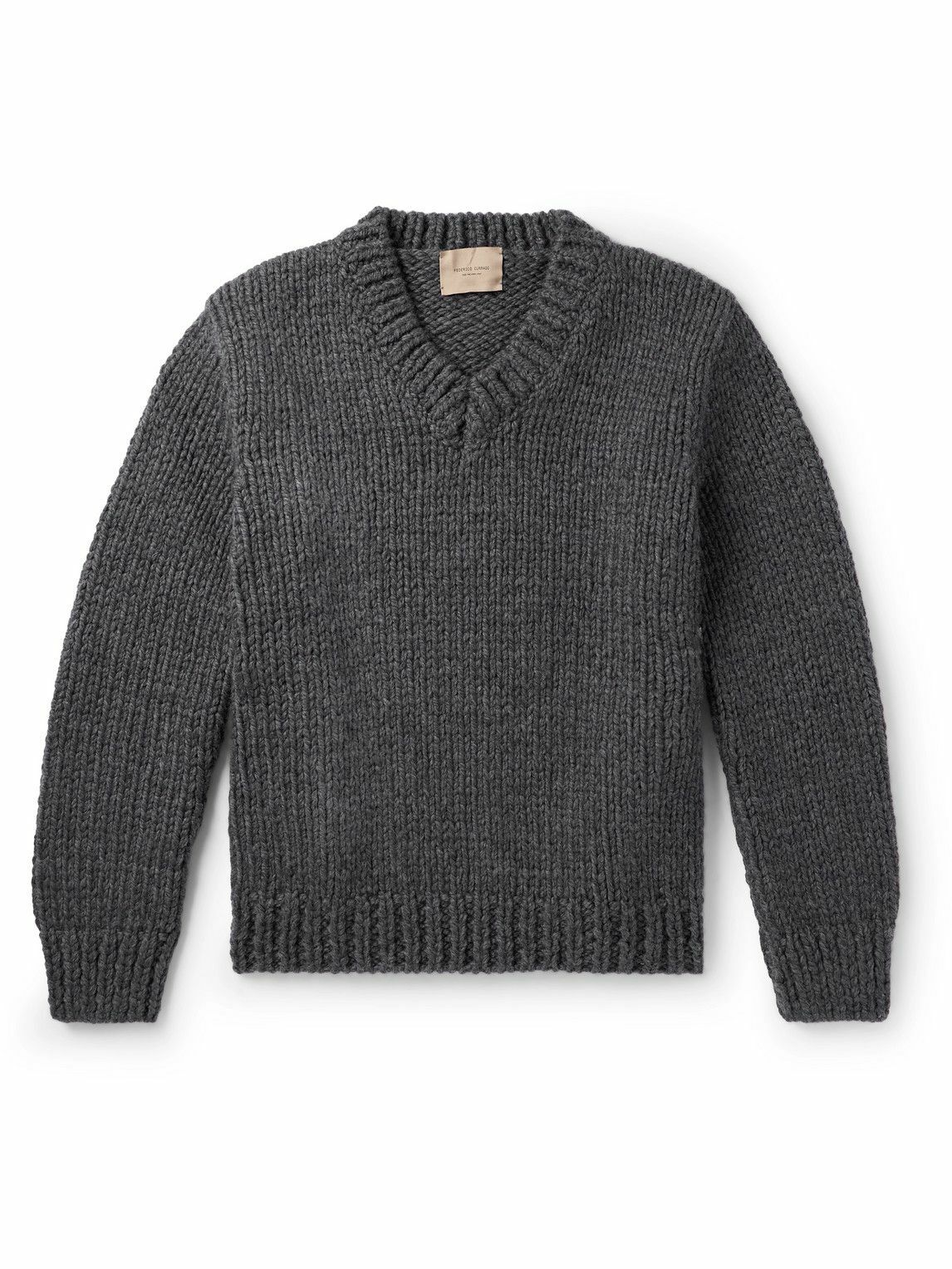 Federico Curradi - Loira Wool Sweater - Gray