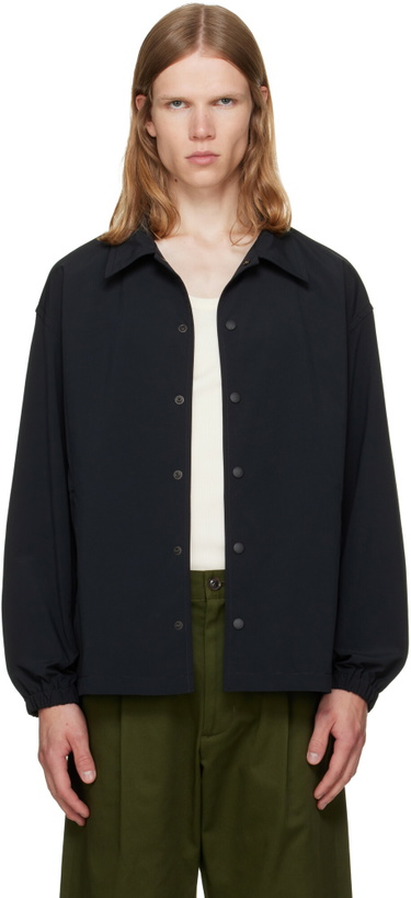 Photo: vowels Black Coach Jacket