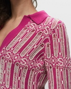Stine Goya Kiza, 2031 Graphic Knit Pink Pullovers