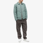 Rains Men's Liner Shirt Jacket in Haze