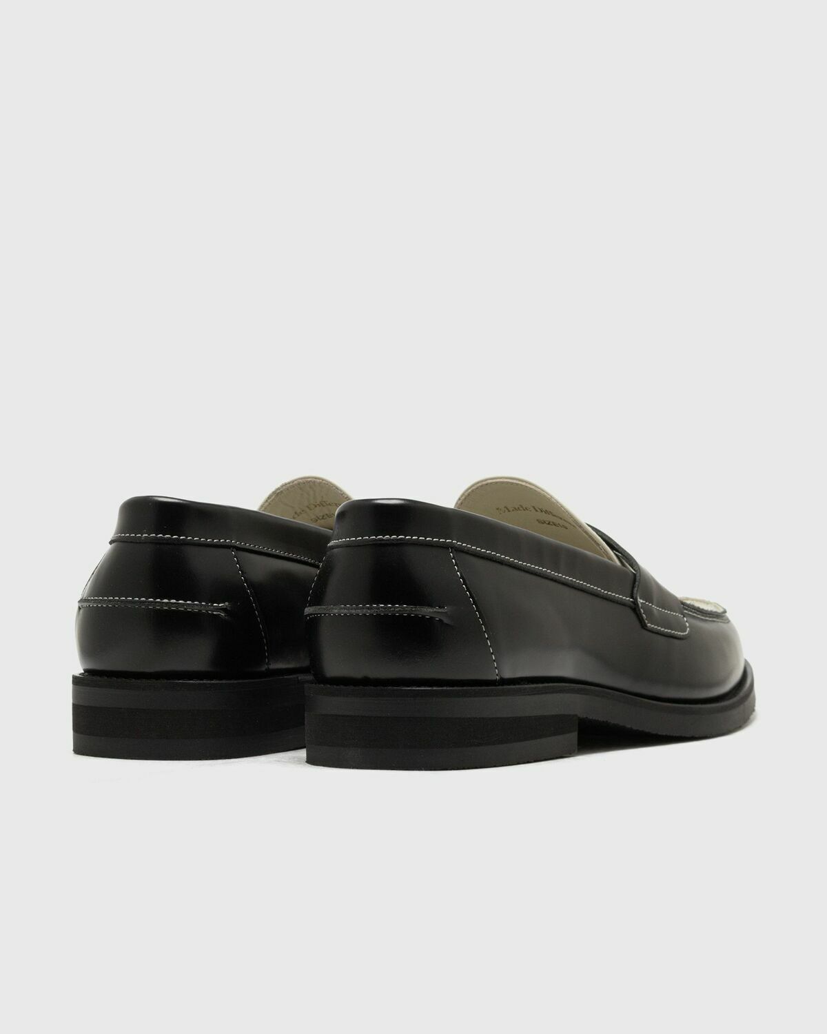 Duke & Dexter Wilde Rodeo Penny Loafer black/white Mens 