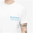 Wacko Maria Men's Blue Note Type 2 T-Shirt in White