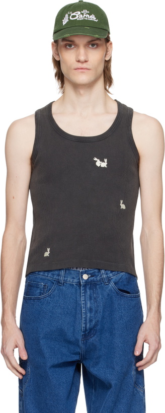 Photo: Carne Bollente Black Bunny Bliss Tank Top
