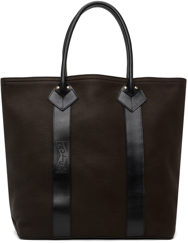 Photo: HAULIER Brown Medium Utility Tote