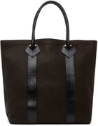HAULIER Brown Medium Utility Tote