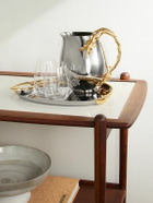 L'Objet - Fern Stainless Steel and Gold-Plated Pitcher