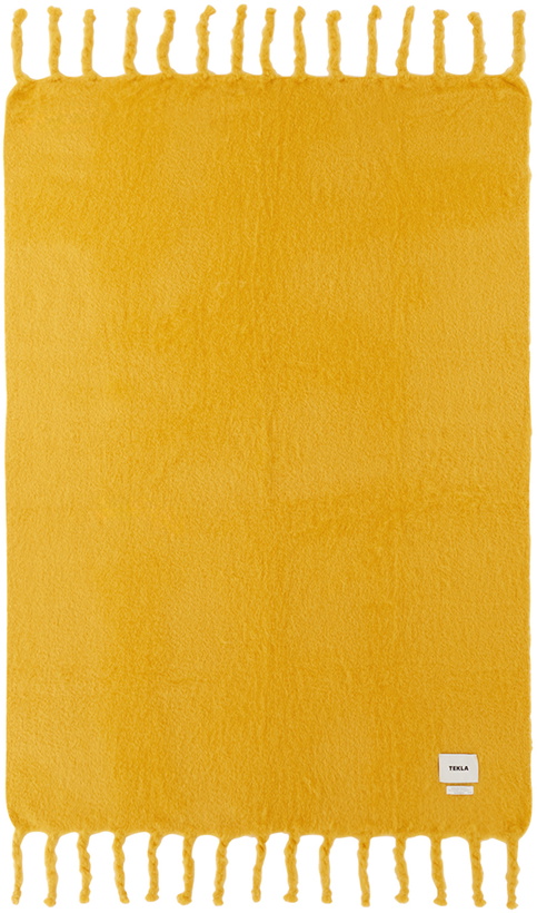 Photo: Tekla Yellow Le Corbusier Mohair Blanket