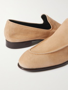 BRIONI - Suede Loafers - Neutrals - UK 9