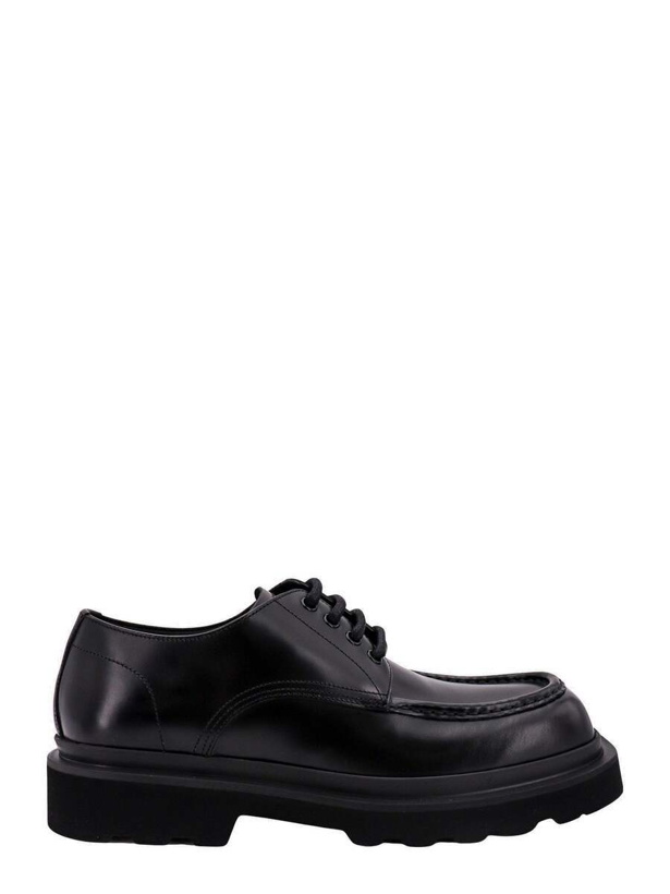 Photo: Dolce & Gabbana   Lace Up Shoe Black   Mens