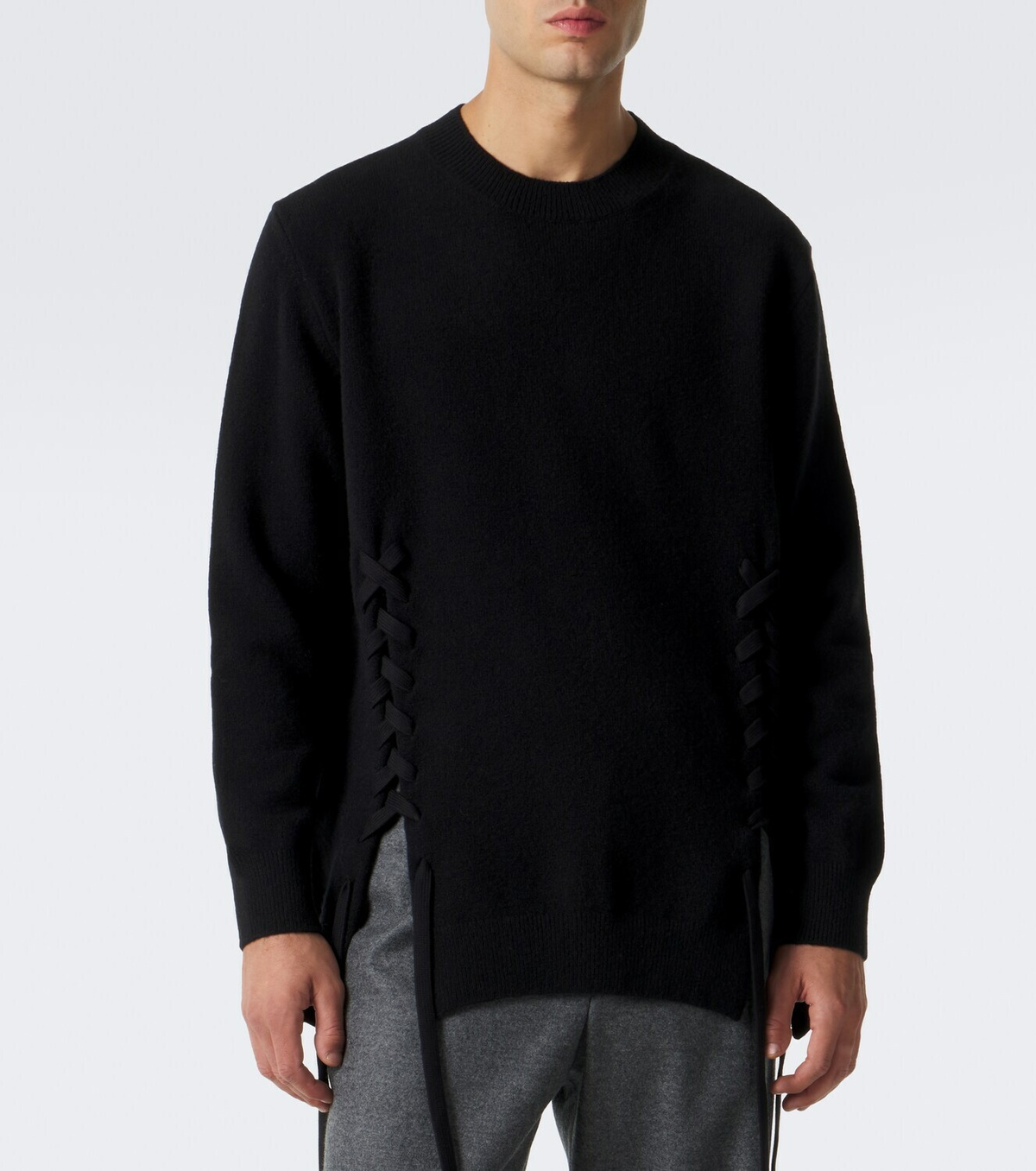 Simone Rocha Braided wool-blend sweater