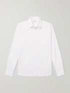 TOTEME - Button-Down Cotton-Poplin Shirt - White