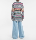 Missoni - Space-dyed belted cardigan