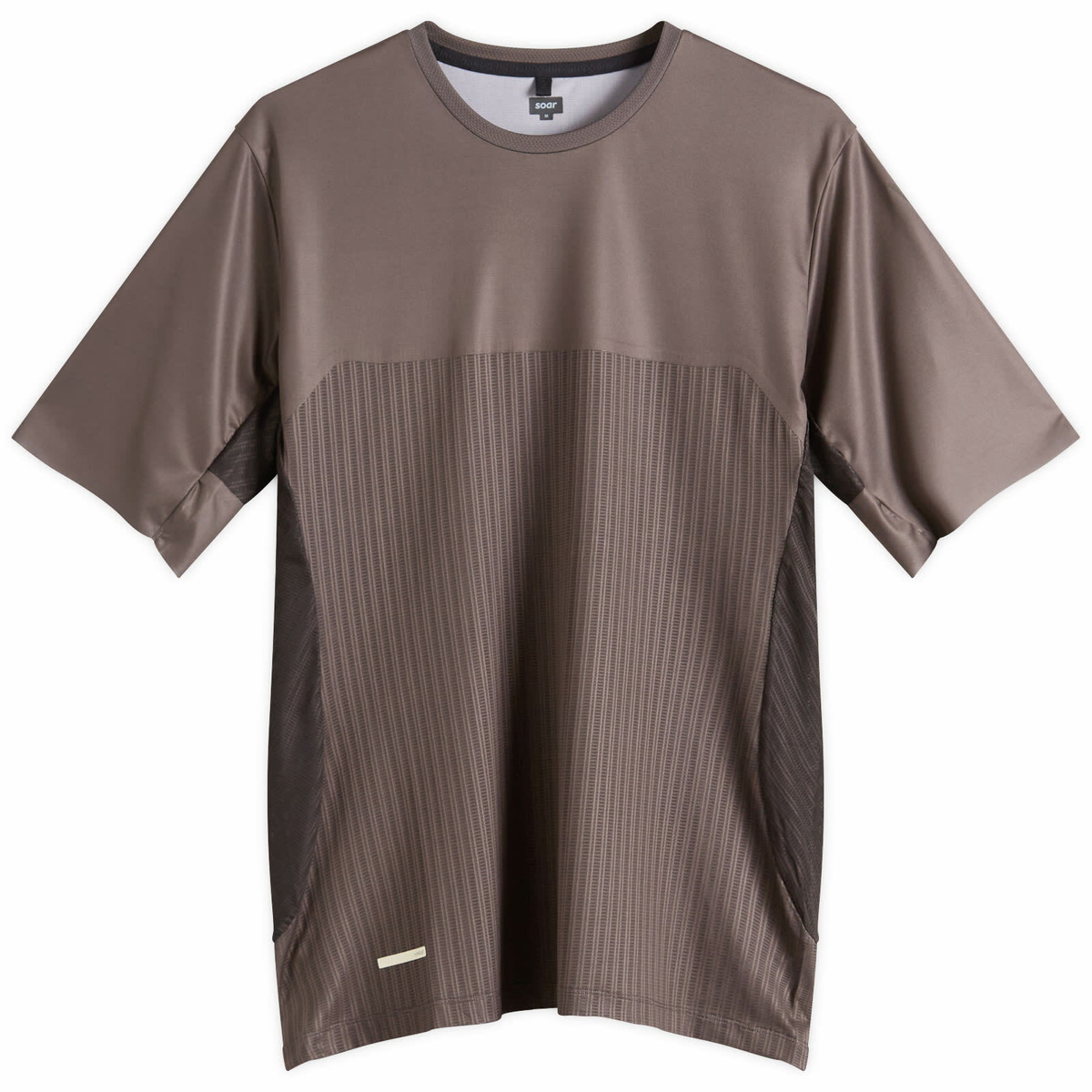 【関税込み】SOAR Running Tシャツ Men's Printed Tech T | White/Black Stripe – SOAR Running