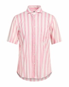 Fedeli Mens Shirt in Pink