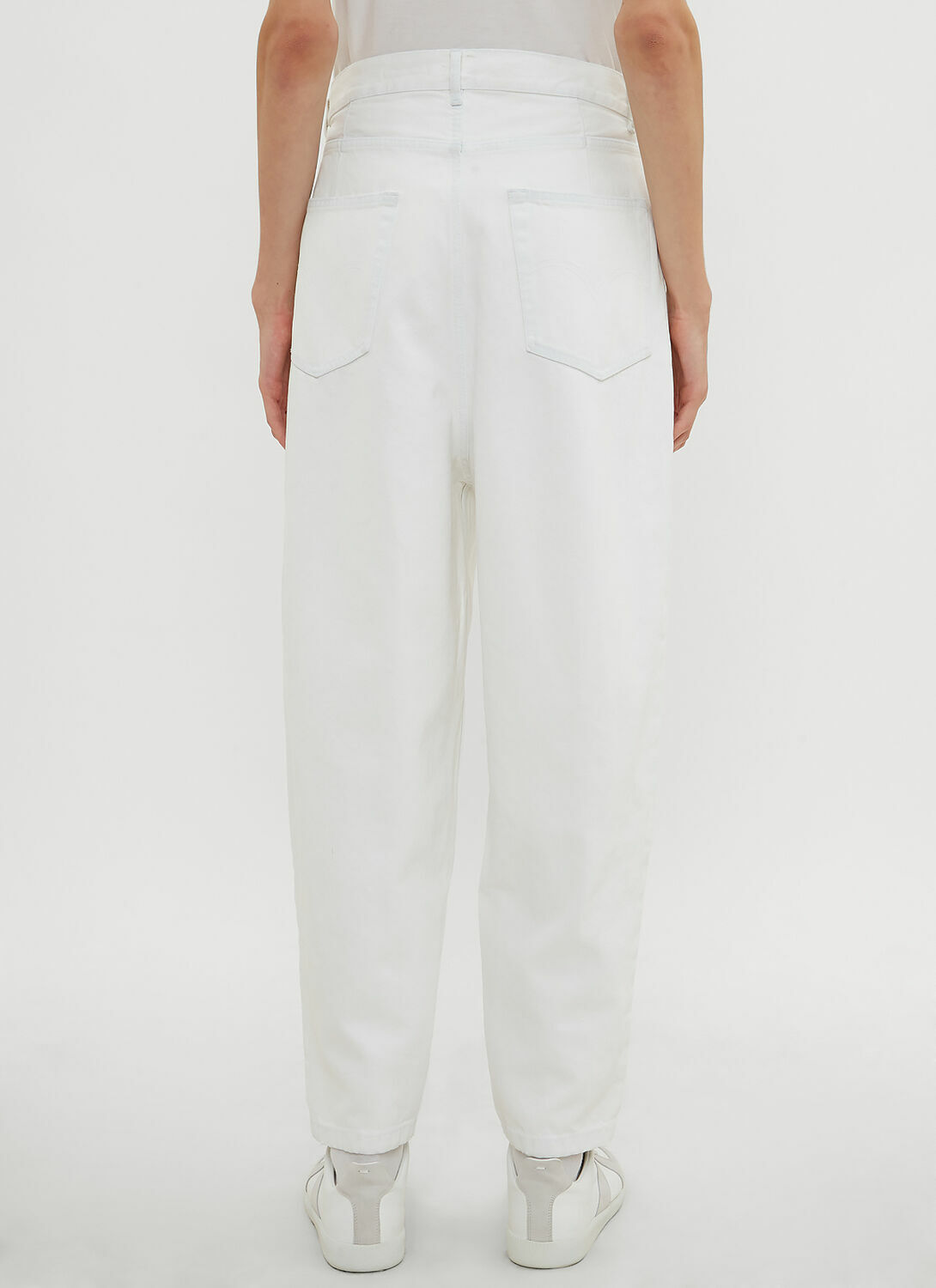 Hed Mayner Pleated Jeans