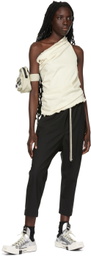 Rick Owens DRKSHDW Silver Converse Edition Turbodrk Chuck 70 Low Sneakers