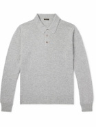 Rubinacci - Cashmere Polo Shirt - Gray
