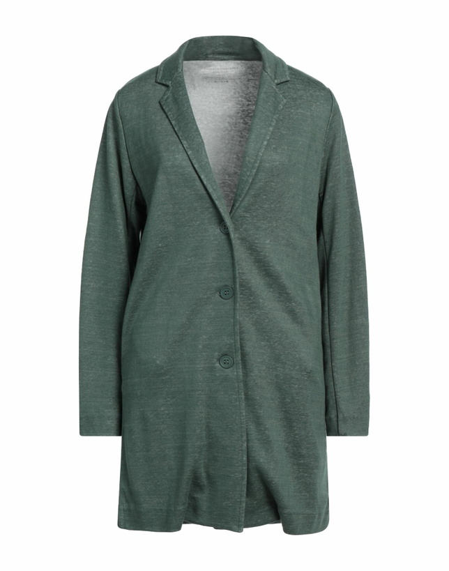 Photo: Majestic Filatures Womens Overcoat & Trench Coat in Green