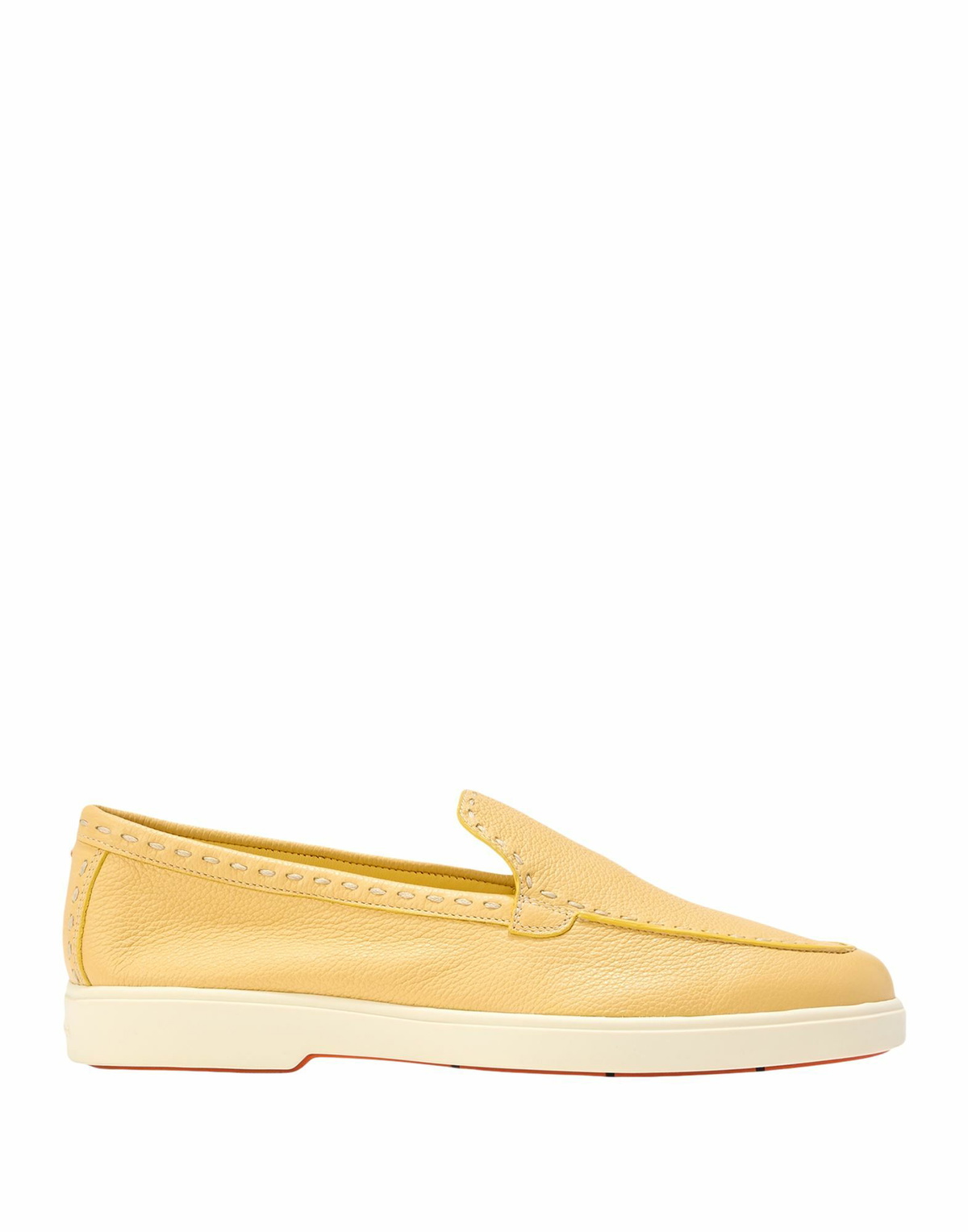 Santoni Womens Loafers in Yellow