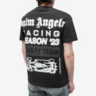 Palm Angels Men's F1 Team T-Shirt in Black