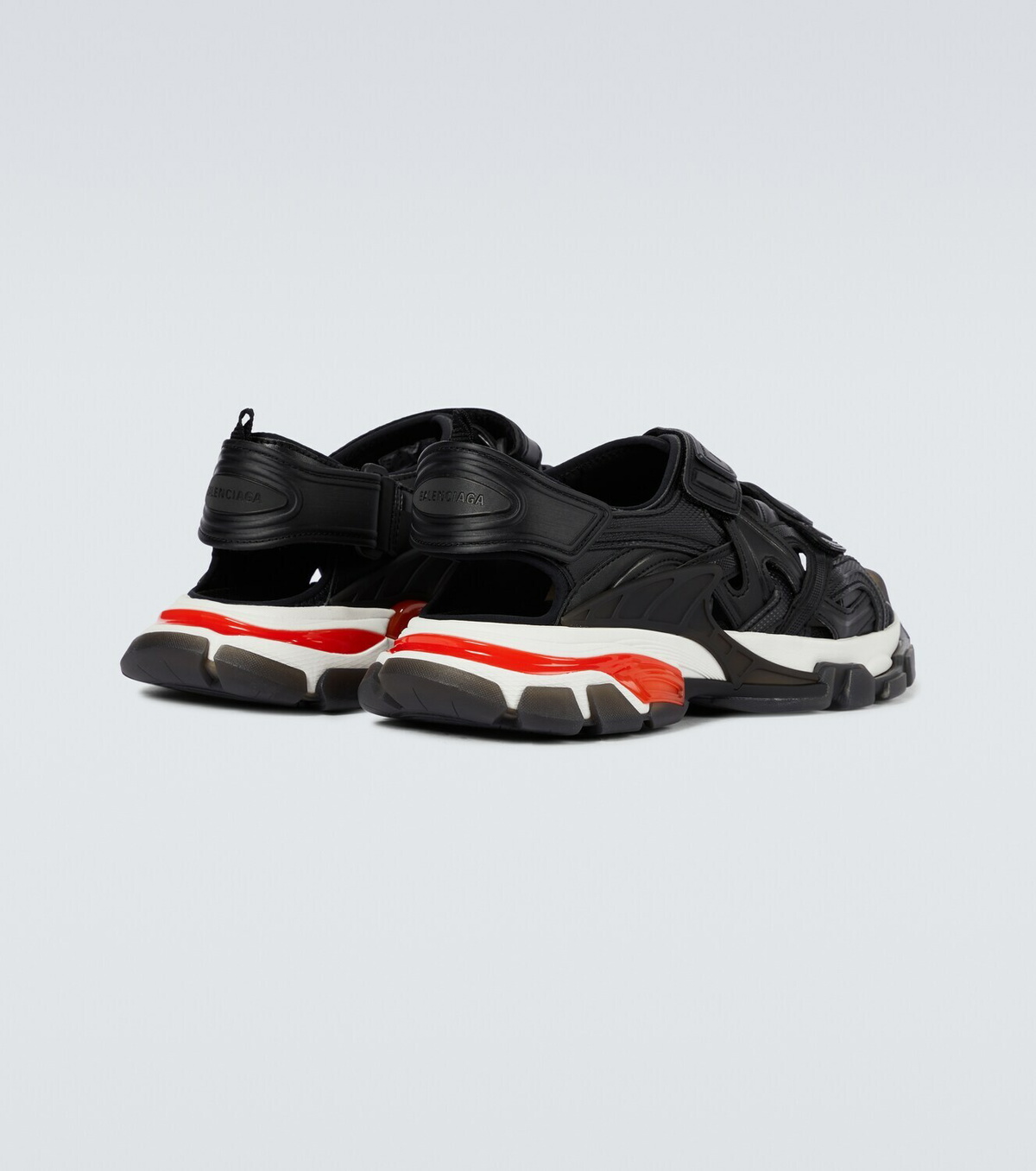 Balenciaga - Track Clear Sole strapped sandals
