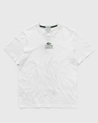 Lacoste Cotton Branded Jersey T Shirt White - Mens - Shortsleeves