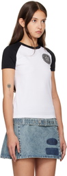 AMBUSH White Raglan T-shirt
