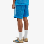 Adidas CLOT Crochet by EC Shorts in Bright Blue
