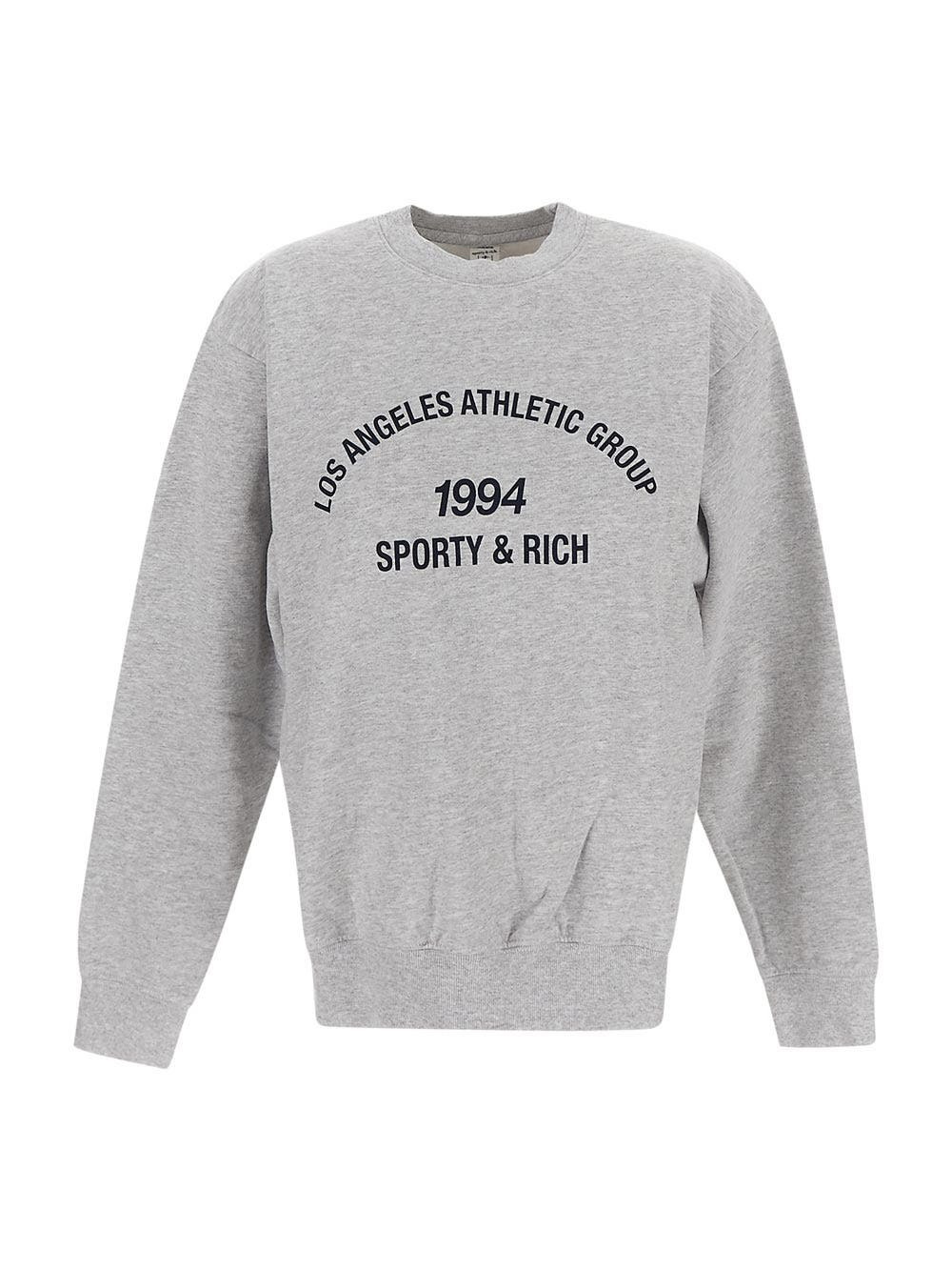 Sporty and Rich White Science Sweatshirt Sporty & Rich