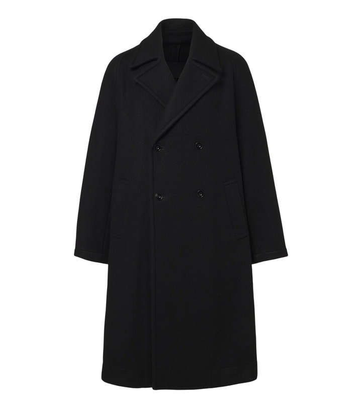 Photo: Lemaire Double-breasted wool and alpaca coat