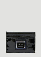 Acne Studios - Face Plaque Cardholder in Black