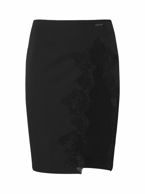 Photo: DSQUARED2 - Dana Wool Pencil Skirt W/lace