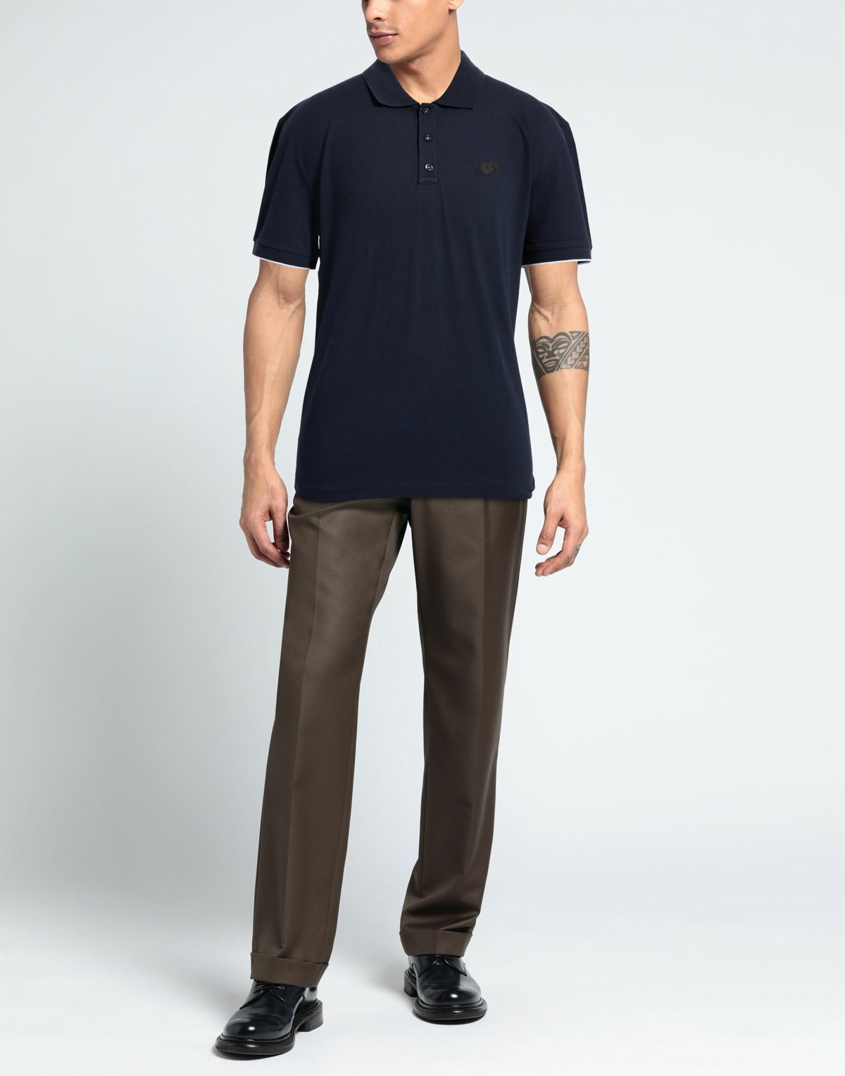 Alphatauri Mens Polo shirt Midnight in Blue