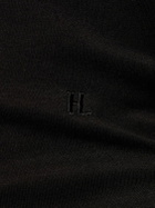 HELMUT LANG Slash Cut Out Long Sleeve Top