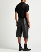 Laneus Mens Polo shirt in Black