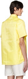 Kanghyuk Yellow Press-Stud Shirt