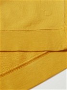 Folk - Rivet Cotton-Jersey Sweatshirt - Yellow