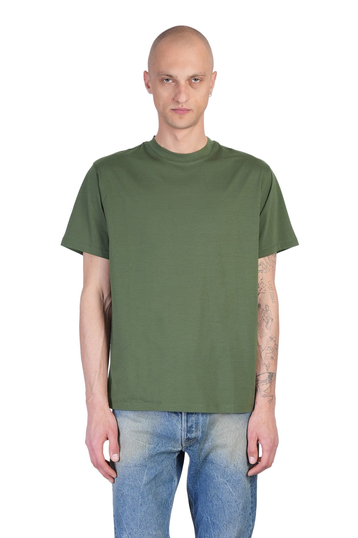 Salvatore Santoro T-shirt In Green Cotton