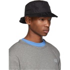 Acne Studios Black Buk Face Tech Bucket Hat