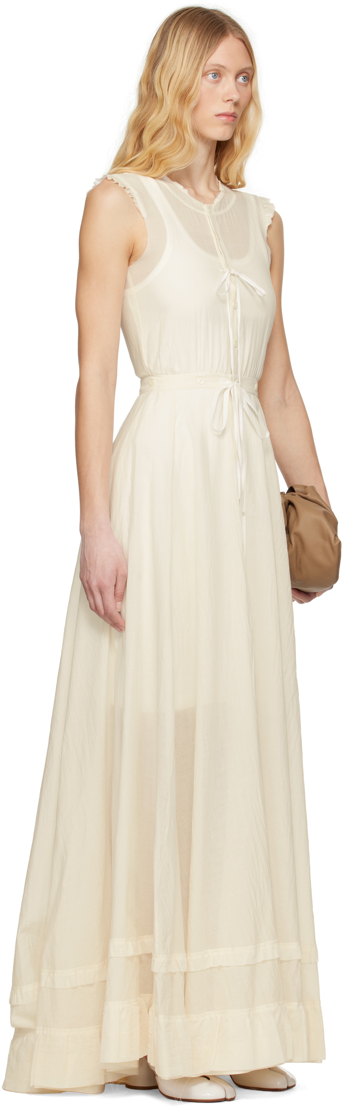 white lace cotton dress plus size VENUS Cotton Voile Mini Dress | Tossed Wildflowers