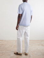Onia - Johnny Linen Polo Shirt - Blue