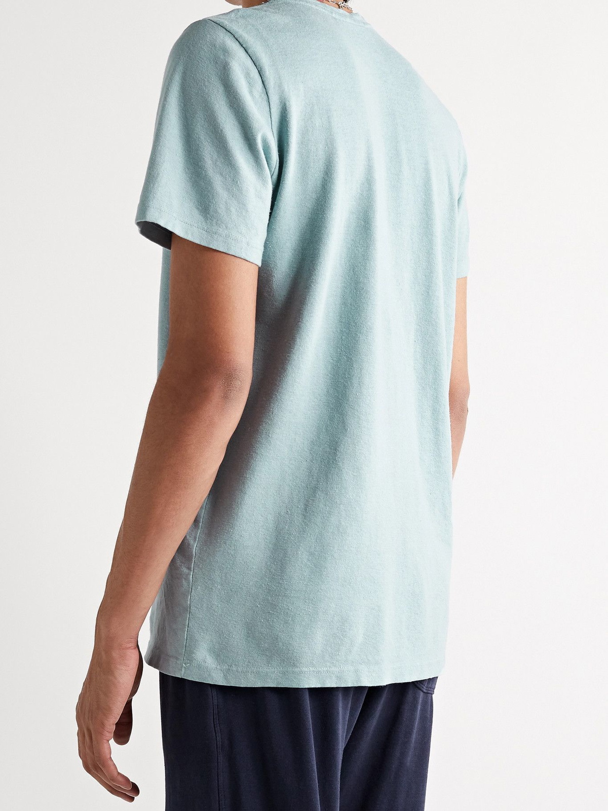 JUNGMAVEN Tres Bien Baja Slim-Fit Hemp and Cotton-Blend Jersey T-Shirt for  Men