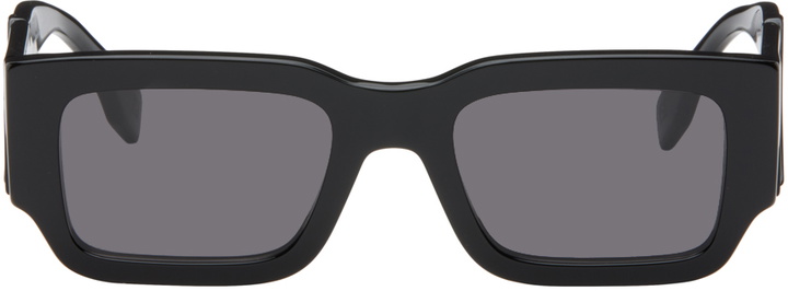 Photo: Fendi Black Diagonal Sunglasses