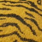Saint Laurent Men's Zebra Jacquard Knit Crew in Yellow/Black