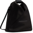 MM6 Maison Margiela SSENSE Exclusive Black 'Year of the Snake' Triangle Crossbody Bag