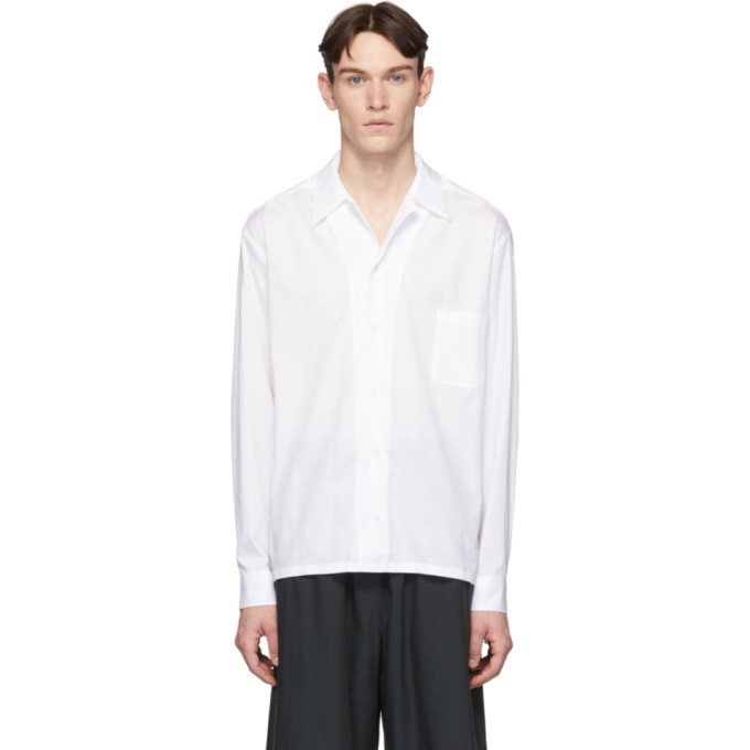 Photo: House of the Very Islands White Loose Towel Shirt